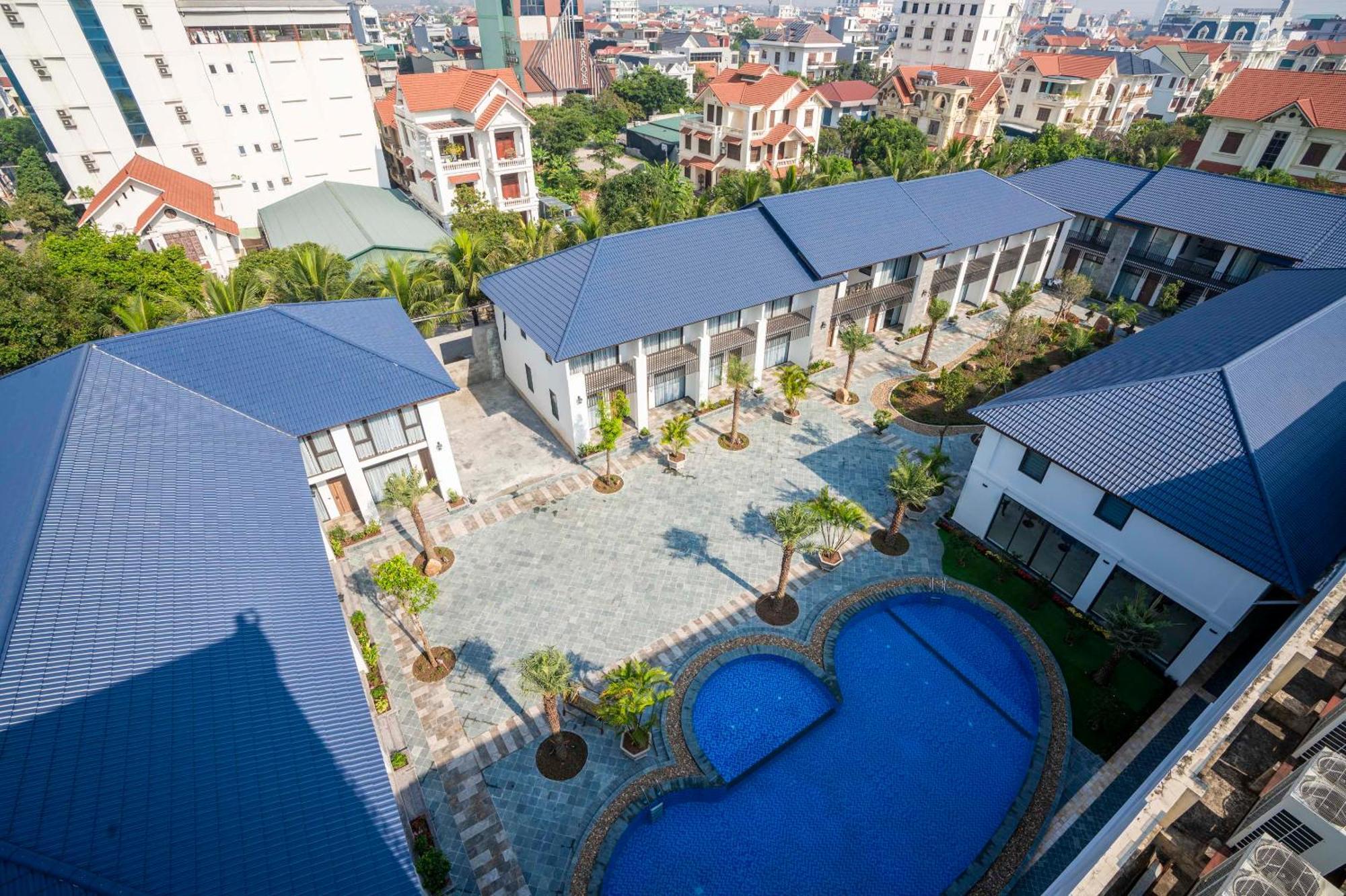 โฮแอง ซัน พีซ โฮเต็ล Hotel นิญบิ่ญ ภายนอก รูปภาพ