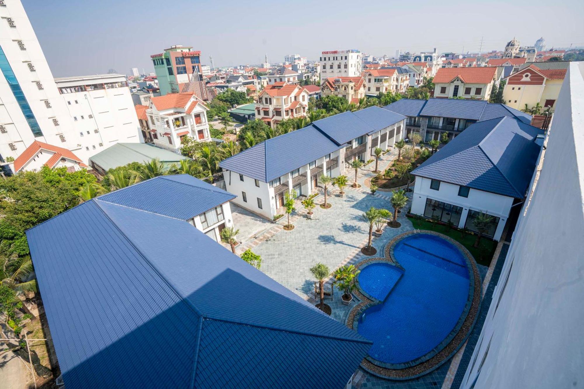 โฮแอง ซัน พีซ โฮเต็ล Hotel นิญบิ่ญ ภายนอก รูปภาพ