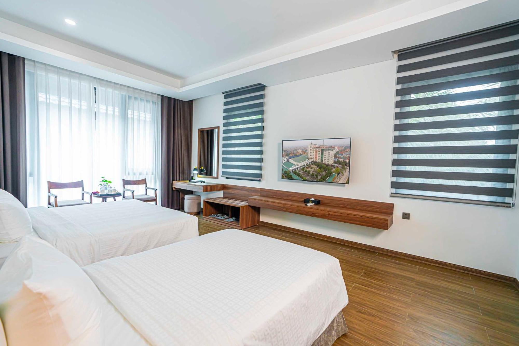 โฮแอง ซัน พีซ โฮเต็ล Hotel นิญบิ่ญ ภายนอก รูปภาพ
