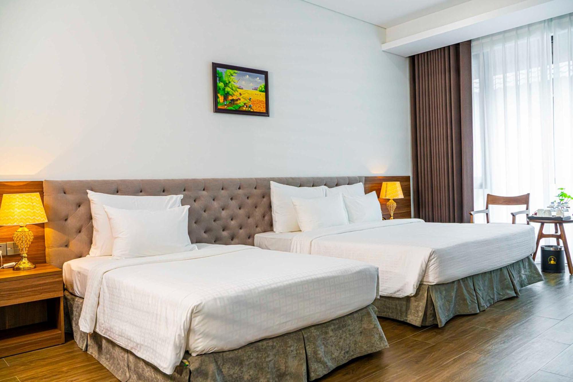 โฮแอง ซัน พีซ โฮเต็ล Hotel นิญบิ่ญ ภายนอก รูปภาพ