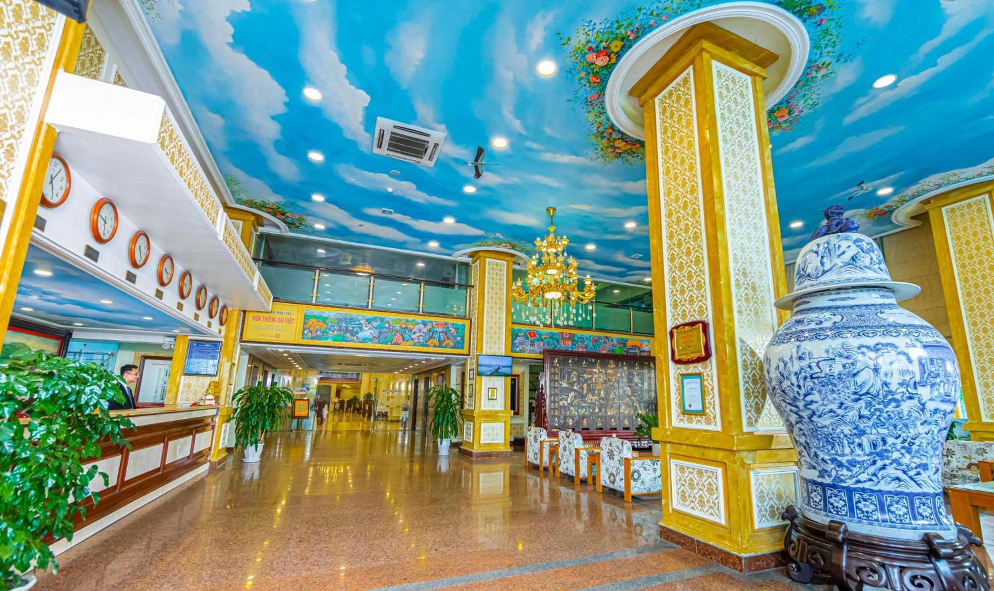 โฮแอง ซัน พีซ โฮเต็ล Hotel นิญบิ่ญ ภายนอก รูปภาพ