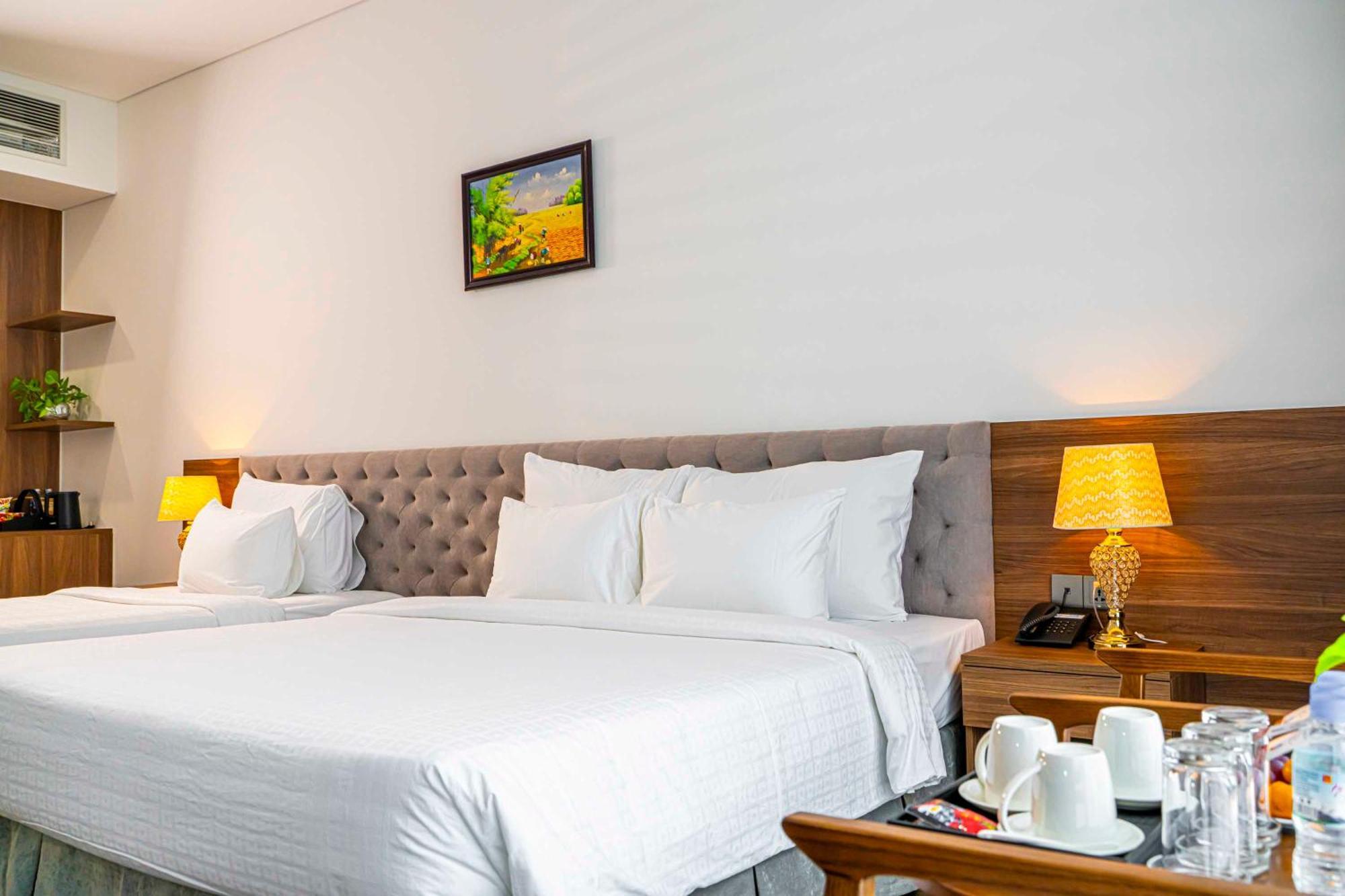 โฮแอง ซัน พีซ โฮเต็ล Hotel นิญบิ่ญ ภายนอก รูปภาพ